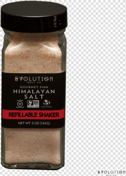 Himalayan Salt Shaker 5 Oz   Evolution Co Pink Himalayan Salt  HD Png DownloadTransparent PNG