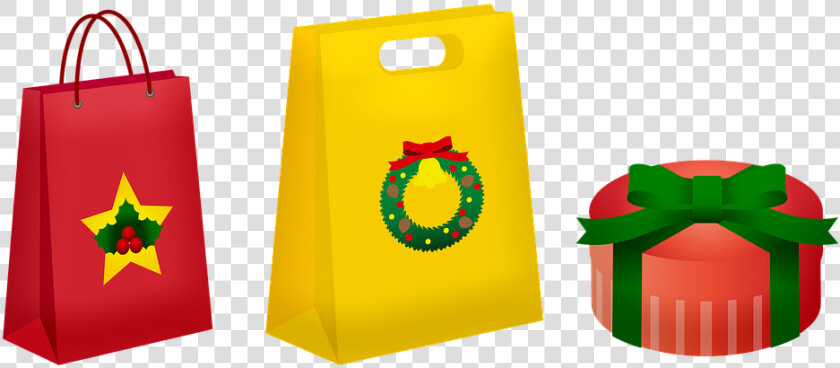 Christmas Gifts  Presents  Santa Claus  Gift  Christmas   Bag  HD Png DownloadTransparent PNG