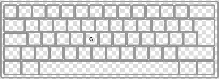 Transparent Keyboard Vector Png   Keyboard Images Black And White  Png DownloadTransparent PNG