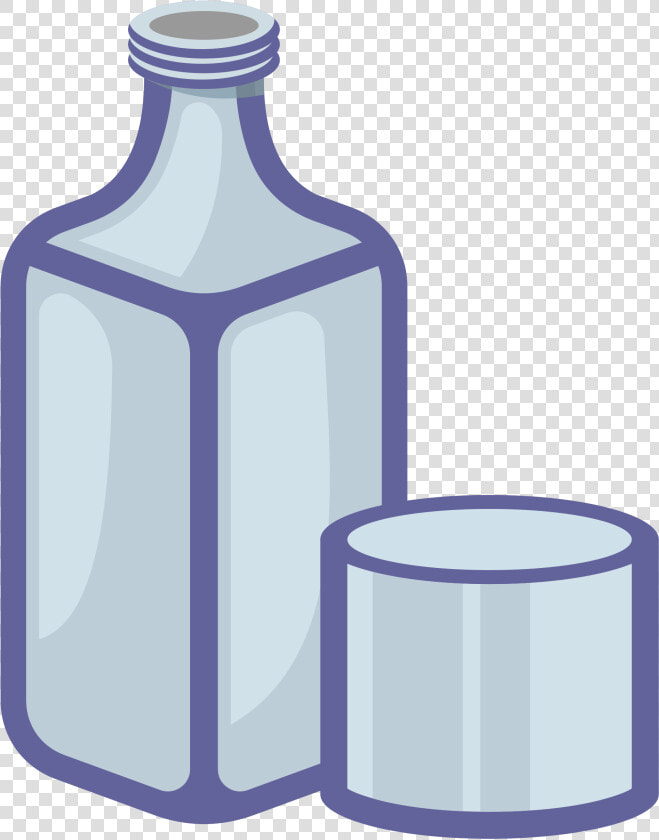 Transparent Bottle Clipart Png   Vidrio Animado  Png DownloadTransparent PNG