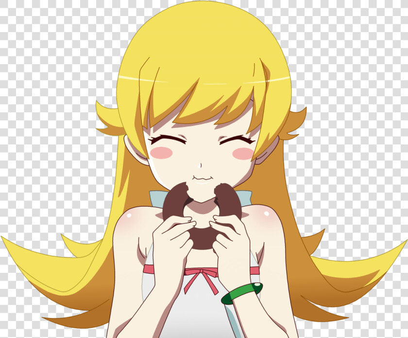 Ну И Соляночку  Для Разных Постов Маловато  Karen Ararag    Shinobu Eating A Donut  HD Png DownloadTransparent PNG