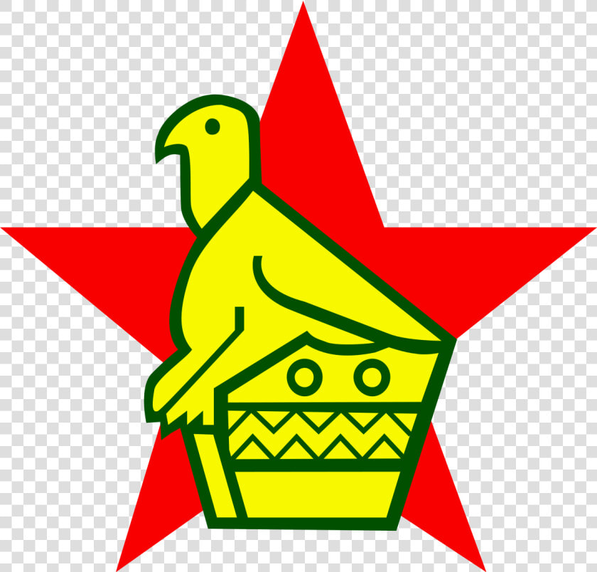 Zimbabwe Bird And Star  HD Png DownloadTransparent PNG