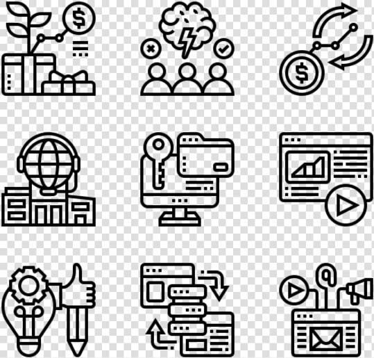 Essential Set   Railroad Icons  HD Png DownloadTransparent PNG