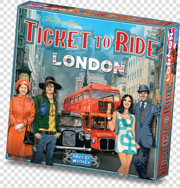 Ticket To Ride London  HD Png DownloadTransparent PNG