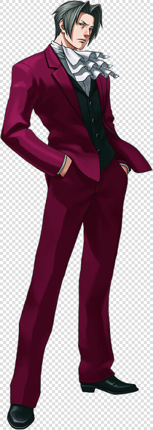 Miles Edgeworth Ace Attorney  HD Png DownloadTransparent PNG