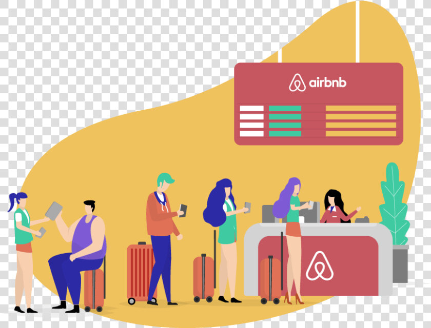 How Does Airbnb Check in Work   Graphic Design  HD Png DownloadTransparent PNG