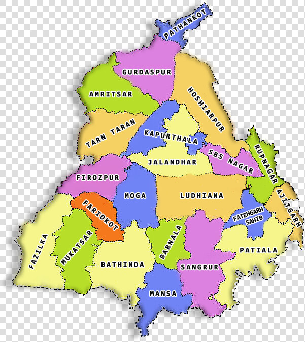 Phagwara In Punjab Map  HD Png DownloadTransparent PNG