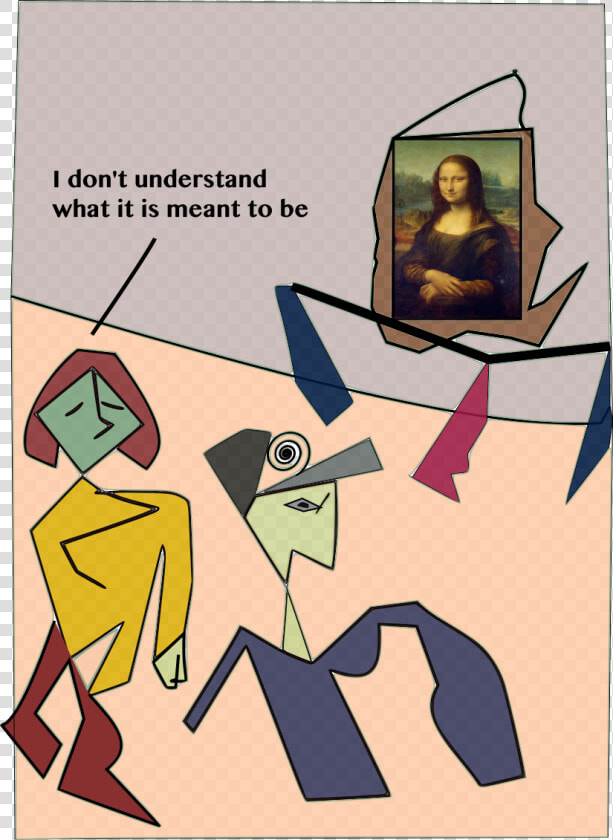 Modern Art Critics Oc Funny   Illustration  HD Png DownloadTransparent PNG