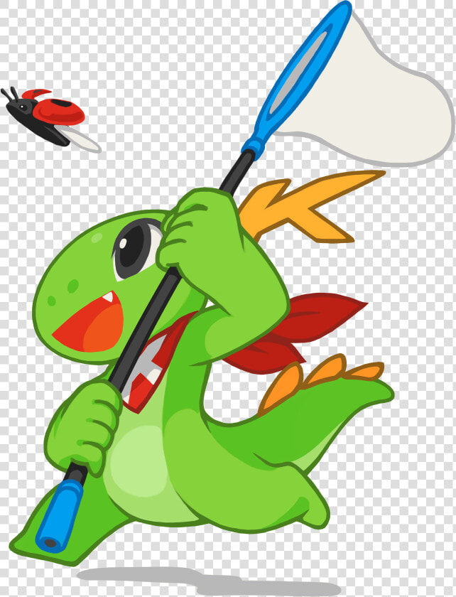 Kde Mascot Konqi For Bug Reports   Bug Triage  HD Png DownloadTransparent PNG