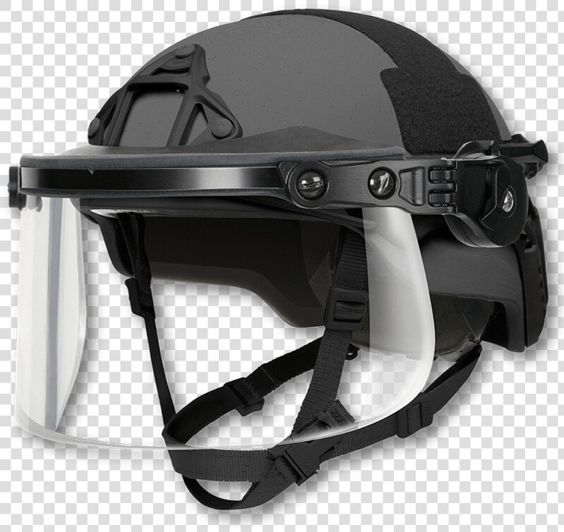 Black Football Helmet Vector Transparent   Ops Core Ballistic Face Shield  HD Png DownloadTransparent PNG