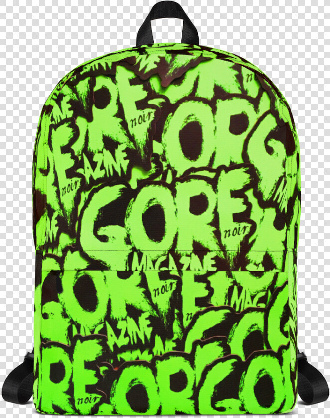 Image Of Green Gore Logo Backpack   Hentai Black And White  HD Png DownloadTransparent PNG