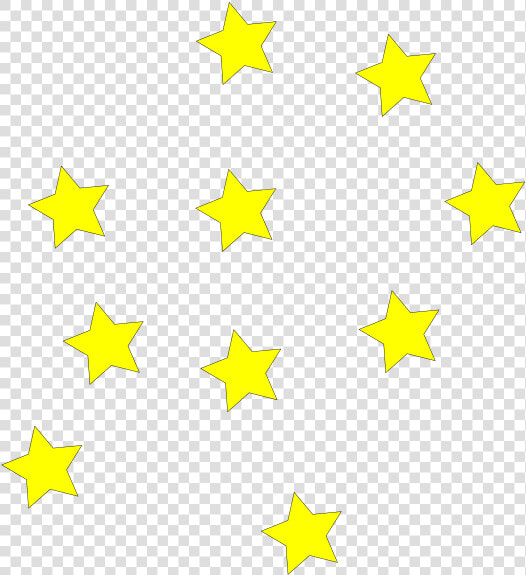 Line Point Angle Yellow Pattern   Stars Clipart  HD Png DownloadTransparent PNG