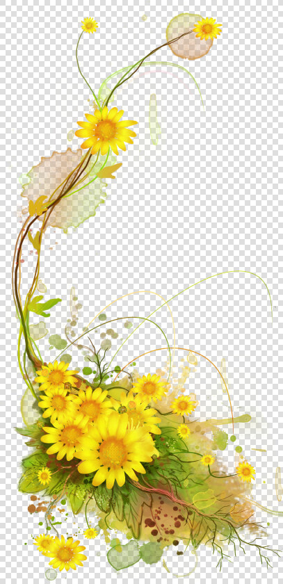 Sunflower Png  Sunflower Clipart  Frame Clipart  Clip   Sunflower Frame Png  Transparent PngTransparent PNG