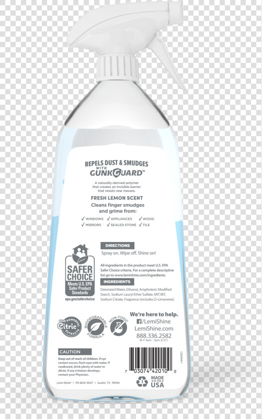 Ls Glass Cleaner Back   Aloxxi Clarifying Shampoo  HD Png DownloadTransparent PNG