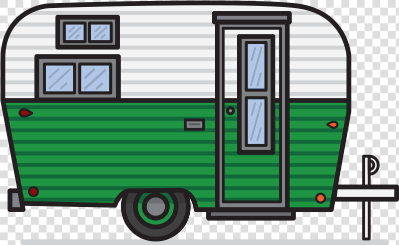 Caravan Campervans Clip Art   Camper Clipart  HD Png DownloadTransparent PNG