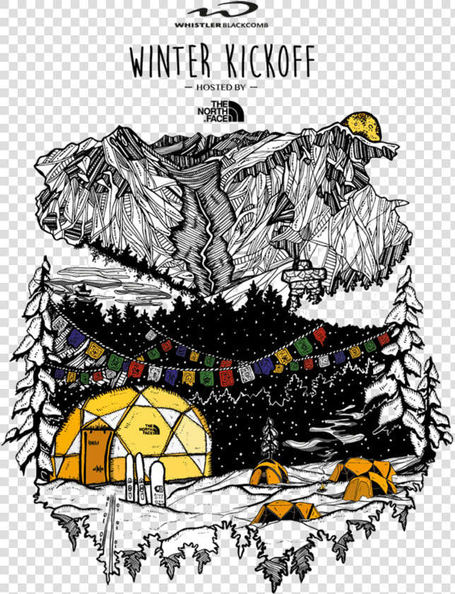 The North Face Winter Kickoff   Whistler Blackcomb  HD Png DownloadTransparent PNG