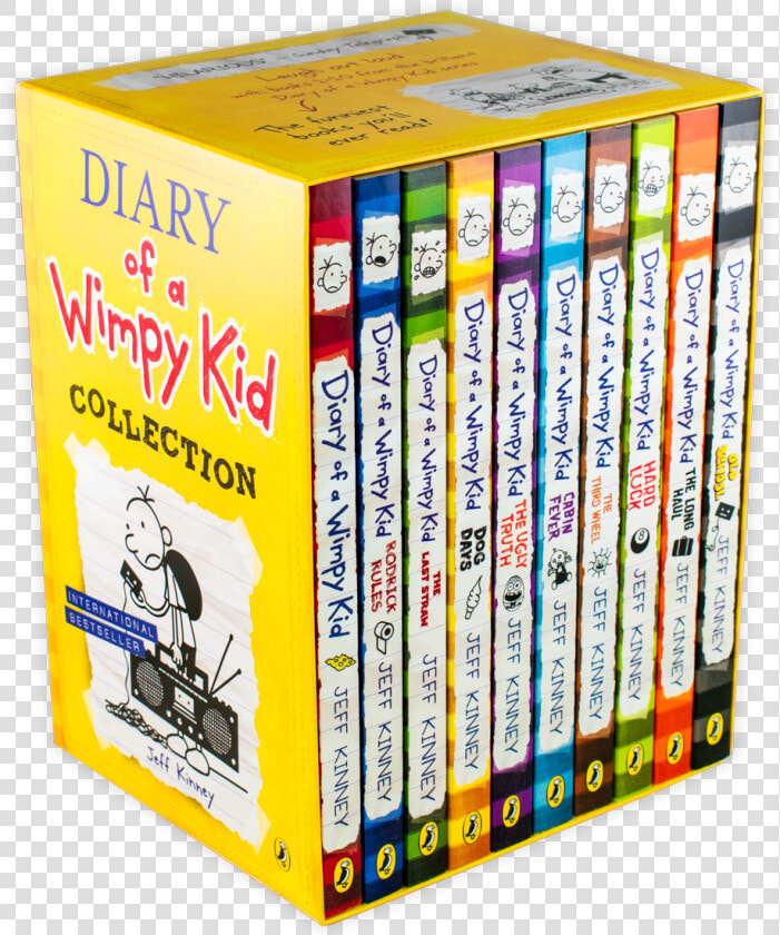 Transparent Books Png Images   Diary Of A Wimpy Kid Books Png  Png DownloadTransparent PNG