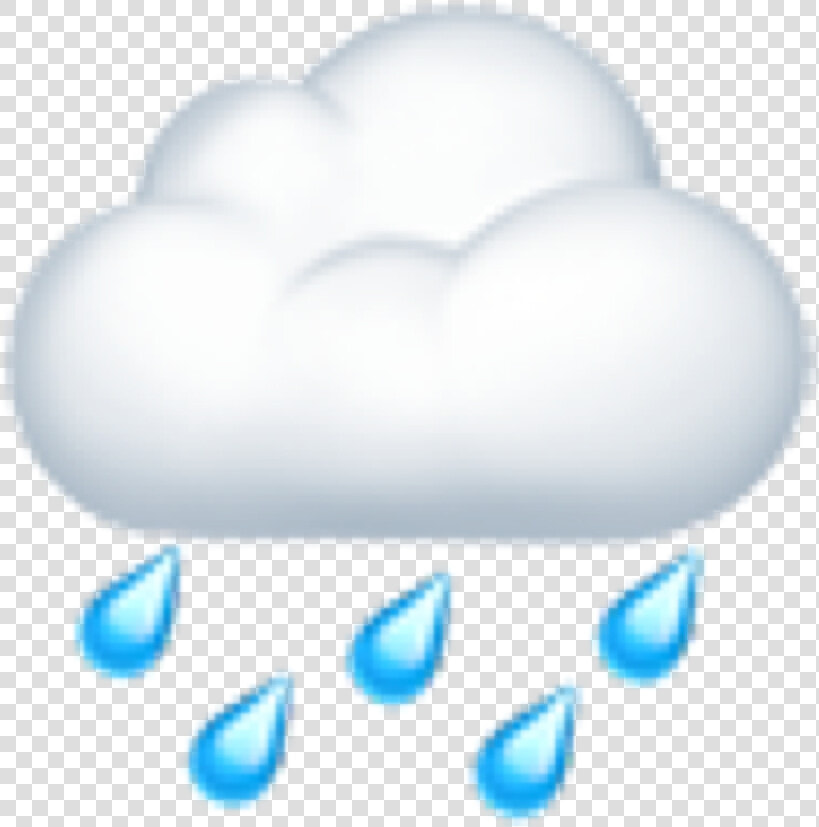  cloud  emoji  rain  iphone  iphoneemoji  freetoedit  HD Png DownloadTransparent PNG