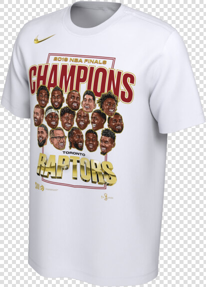 Raptors Nike Men S 2019 Nba Champs Roster Tee  HD Png DownloadTransparent PNG