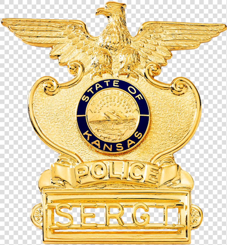 Police Badge With Eagle And Applied Characters   Emblem  HD Png DownloadTransparent PNG