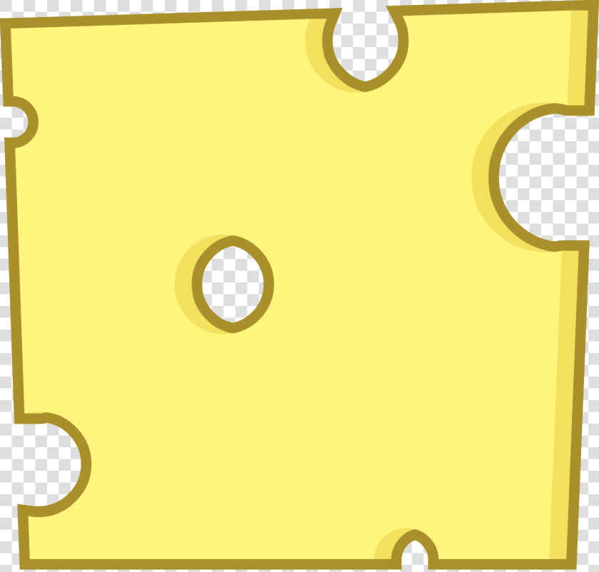 Transparent Cheese Slice Clipart   Bfdi Cheese  HD Png DownloadTransparent PNG