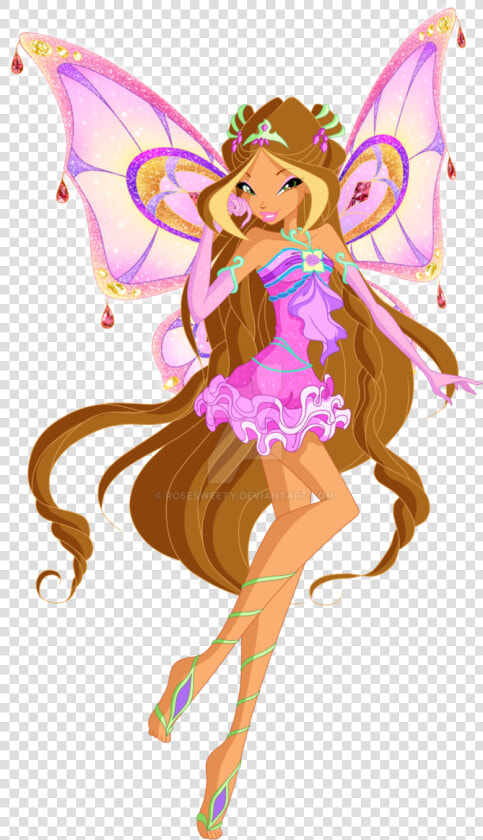 Imagenes De Flora Enchantix Winx Club Season 8 Para  HD Png DownloadTransparent PNG