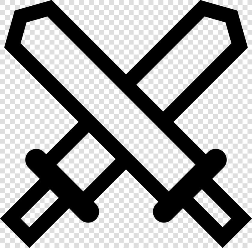 Swords Crossed   Workout Icon Png Free  Transparent PngTransparent PNG