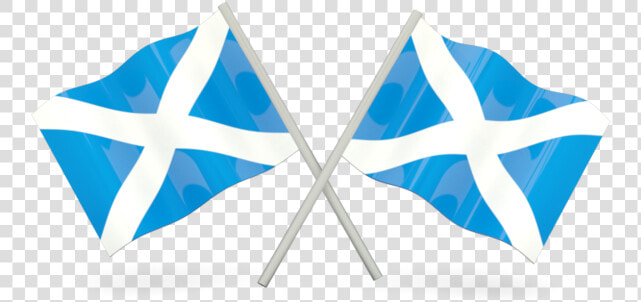 Two Wavy Flags   Scotland Flag No Background  HD Png DownloadTransparent PNG