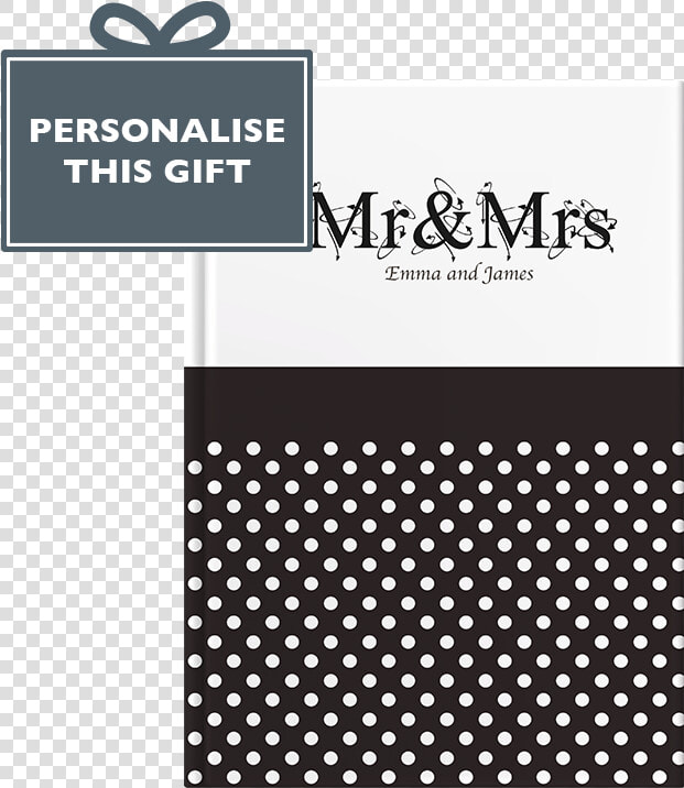 Personalised Mr  amp  Mrs   Polka Dot  HD Png DownloadTransparent PNG