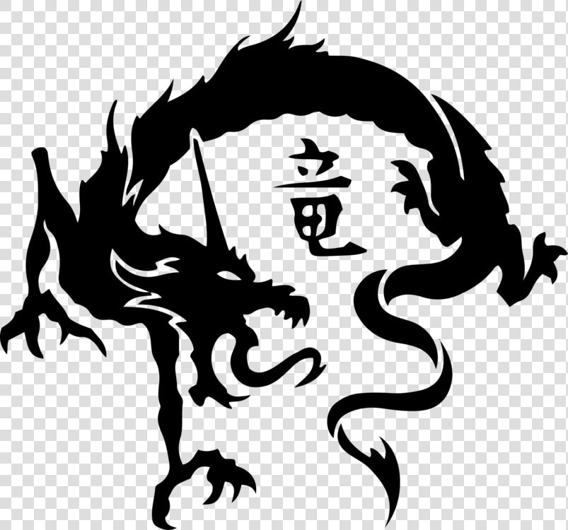 Visual Arts horse silhouette   Japanese Dragon Tribal Tattoo  HD Png DownloadTransparent PNG