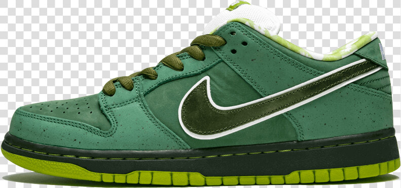 Concepts X Nike Sb Dunk Low Green Lobster   Shoe  HD Png DownloadTransparent PNG