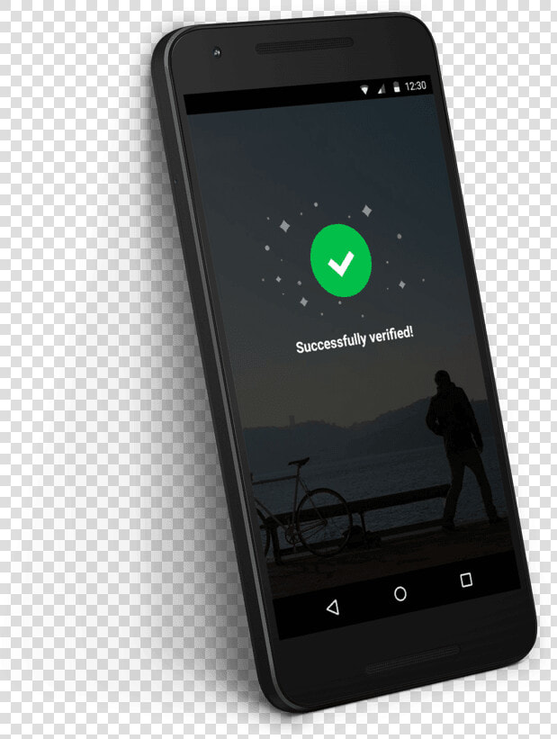 Phone Displaying A Successfully Verified   Verified Phone  HD Png DownloadTransparent PNG