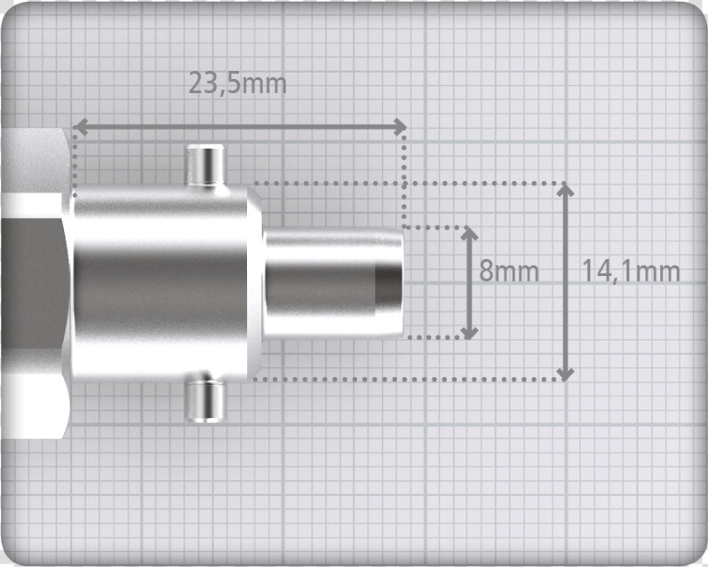 585  Safe air Profile Couplings Dimensions   Marking Tools  HD Png DownloadTransparent PNG