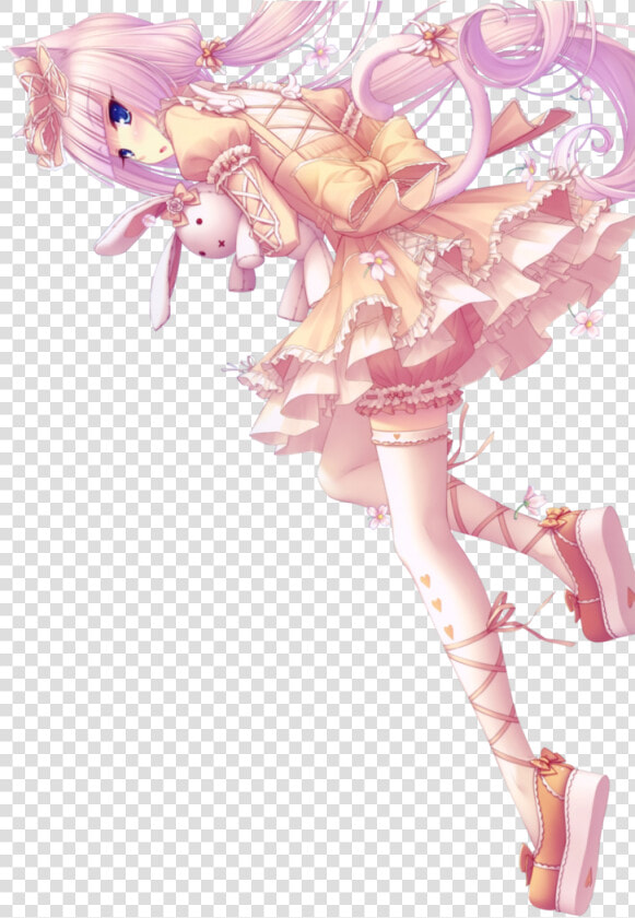 Vanilla Png   Sayori Neko Works  Transparent PngTransparent PNG