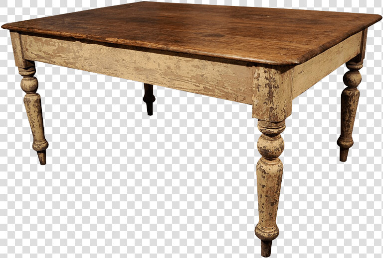 Antique Farmhouse Table Transparent Image   Old Table Png  Png DownloadTransparent PNG