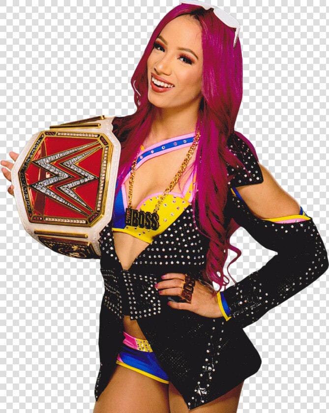 En El Día De Ayer  Sasha Banks Pudo Vencer A Alex Bliss   Sasha Banks Wwe Raw Womens Champion  HD Png DownloadTransparent PNG