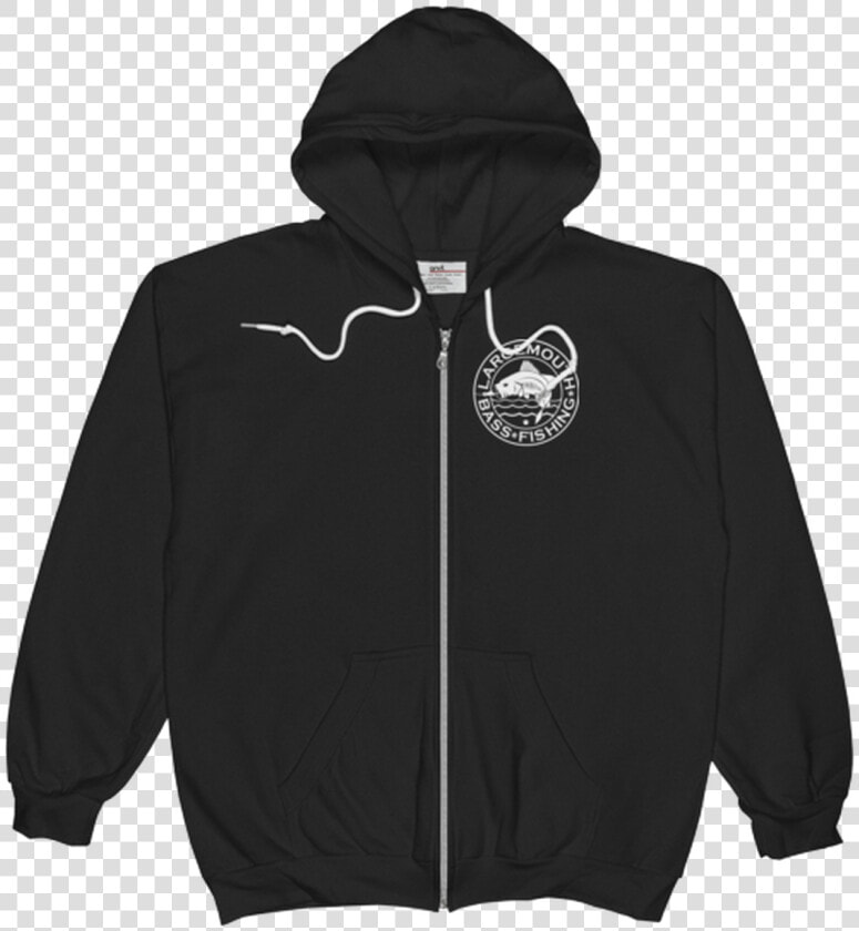 Largemouth Bass Fishing  Zip Hoodie   Level 1 Ski Sweater  HD Png DownloadTransparent PNG