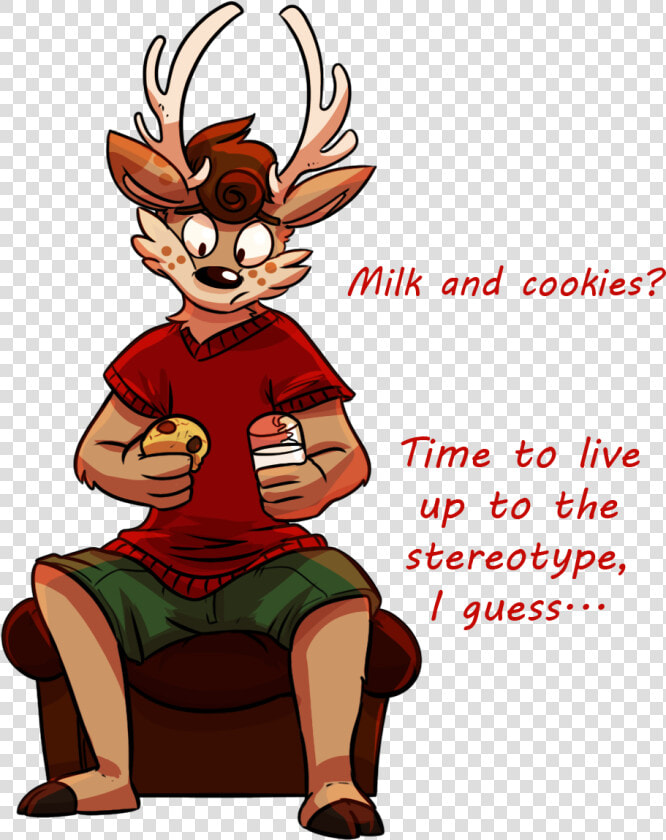 Milk And Cookies   Male Furry Weight Gain  HD Png DownloadTransparent PNG