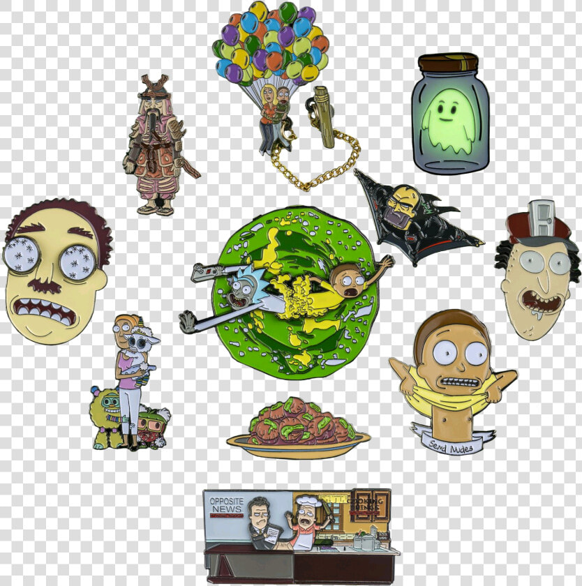 Rick And Morty   Png Download   Rick And Morty Enamel Pin  Transparent PngTransparent PNG