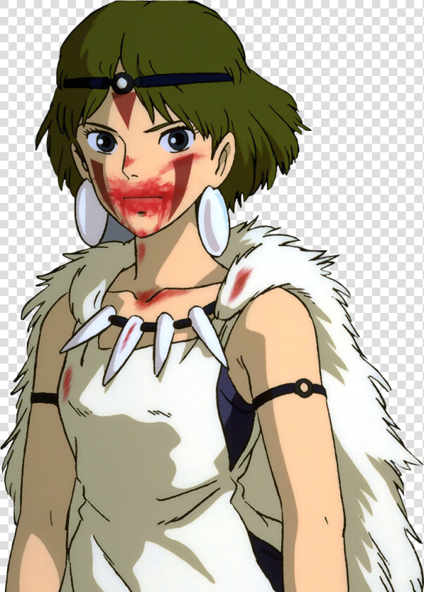 Ukrainian Tv Portal Template Princess Mononoke   Princess Mononoke Png  Transparent PngTransparent PNG