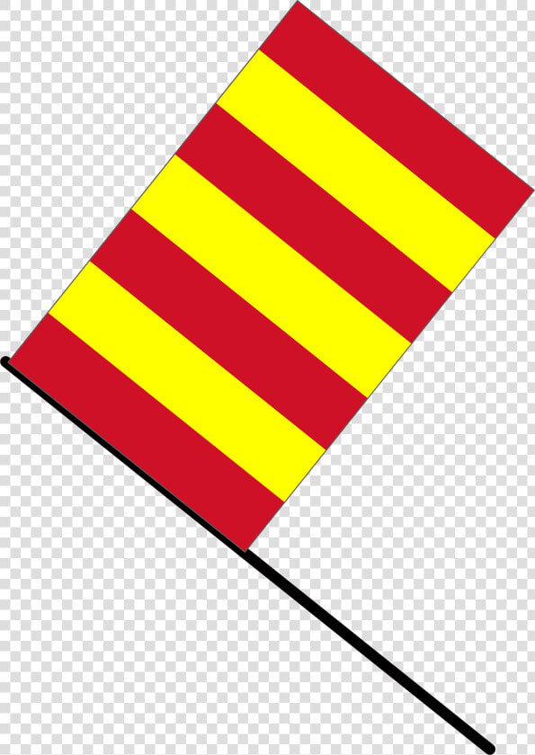 This Free Icons Png Design Of Yellow red Stripped Flag   Yellow And Red Racing Flag  Transparent PngTransparent PNG