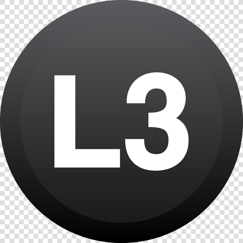 Playstation Button L3   Ps4 L3 Button Icon  HD Png DownloadTransparent PNG