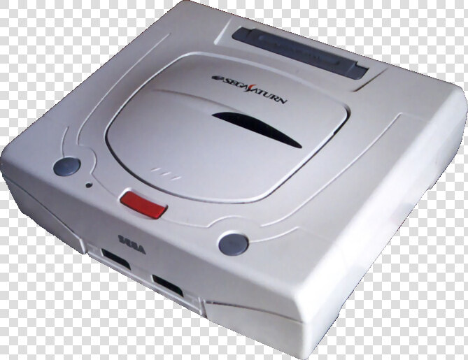 Transparent Sega Saturn Png   Sega Saturn White  Png DownloadTransparent PNG