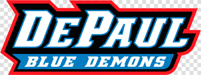 Depaul Blue Demons Script Logo   Depaul Blue Demons  HD Png DownloadTransparent PNG