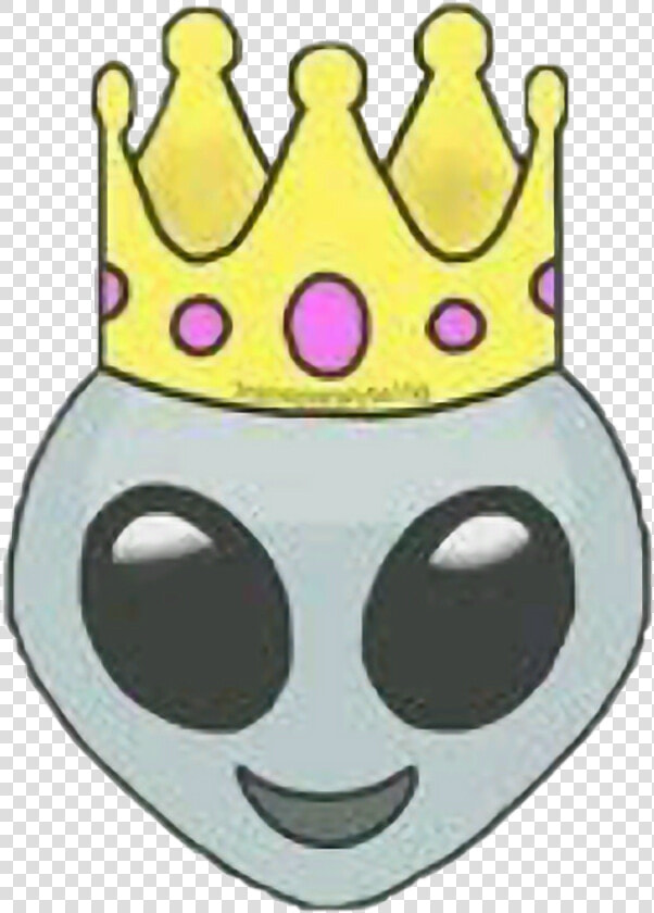  alien  alienigena  corona  quenn  reina  tumblr  emoji  HD Png DownloadTransparent PNG