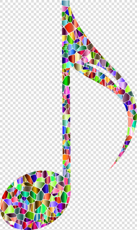 Body Jewelry shoe line   Rainbow Music Note Png  Transparent PngTransparent PNG