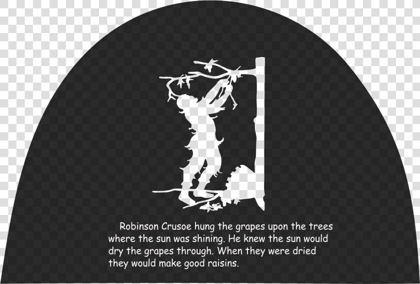 Robinson Crusoe Silhouette 03 Clip Arts   Silhouette Of Girl Reading No Watermark  HD Png DownloadTransparent PNG