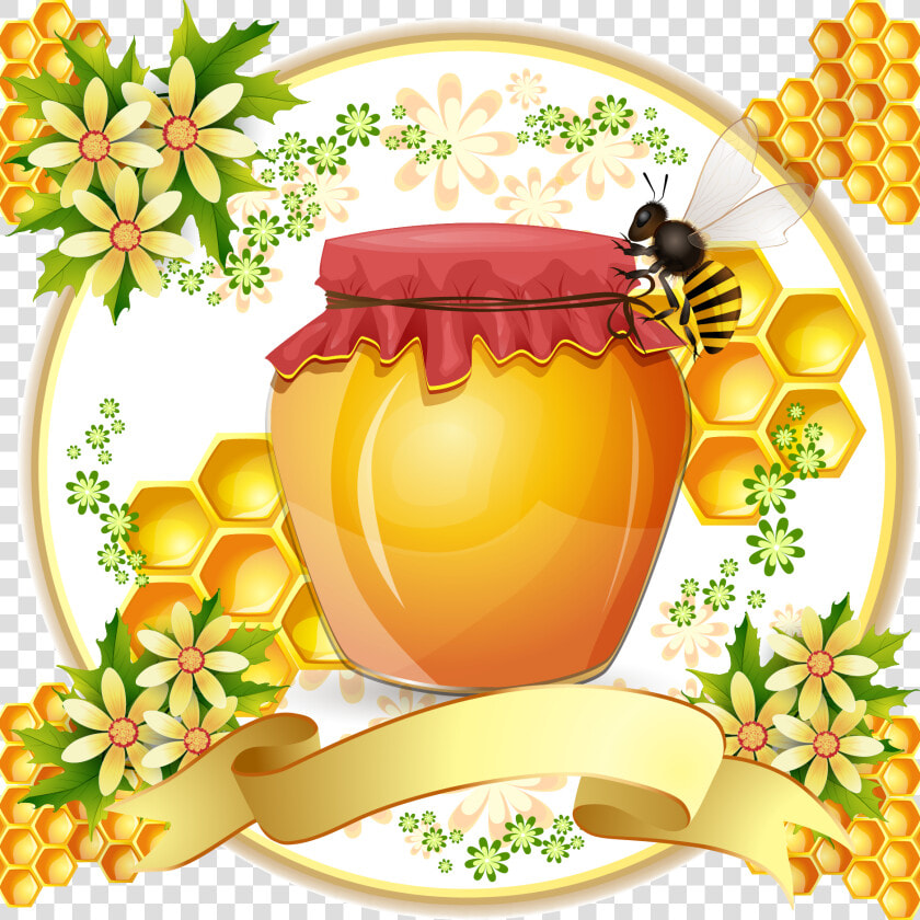 Honey And Honey Tag Stream Vector 18781878 Transprent   Honey Vector  HD Png DownloadTransparent PNG