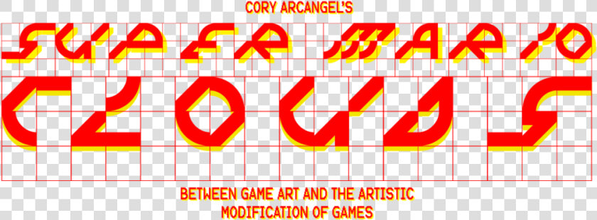 Cory Arcangel S Work Super Mario Clouds Is Considered   Graphic Design  HD Png DownloadTransparent PNG