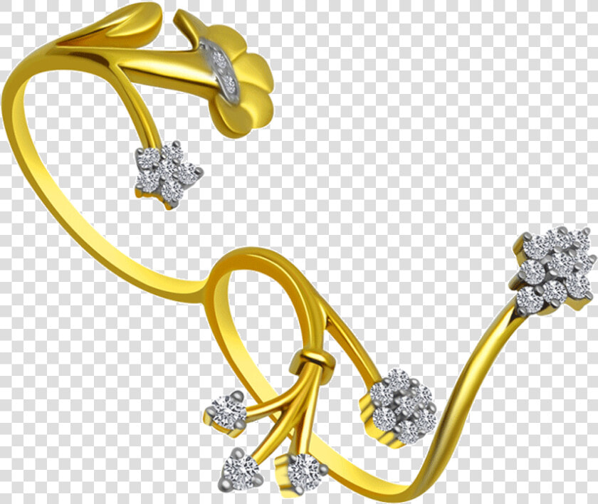 14kt Yellow Gold Ring   Pc Chandra Jewellers Ring Ladies  HD Png DownloadTransparent PNG